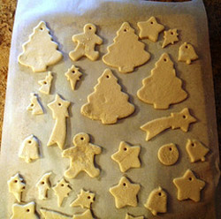 Christmas Dough Art