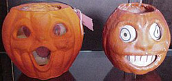 Paper Mache Pumpkins