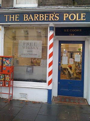 Barber Pole Free Whiskey