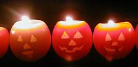 Jack-o-Lantern Candles