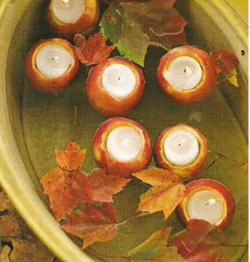 Floating Apple Votive