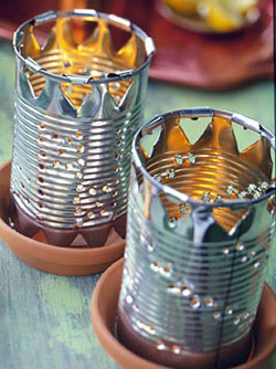 TIN CAN LUMINARIAS 