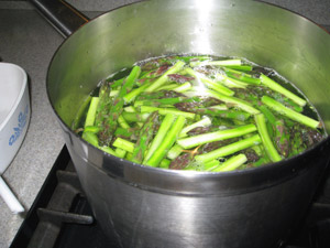 Blanching Times for Freezing Veggies 