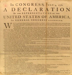 Declaration of Independence