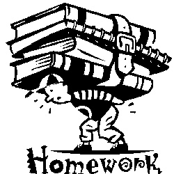 The homework schedule
