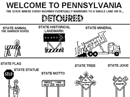 Pennsylvania Road System Slogans