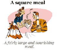 Square meal 