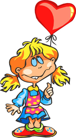 A little girl wants to go