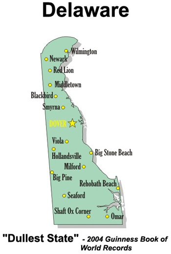 You know you're from Delaware when.......