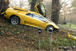 Getting in an accident